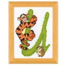 borduurpakket winnie de pooh, letter U